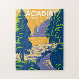 Puzzle Parc national Acadia Bar Harbour Ocean Path