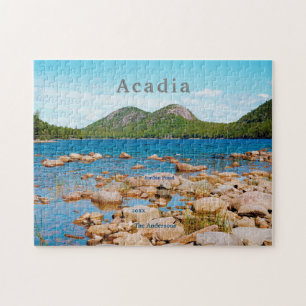 Puzzle Parc national Acadia Grey Jordan Pond Maine