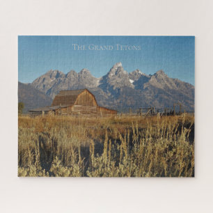 Puzzle Parc national de Grand Teton Wyoming avec la grang
