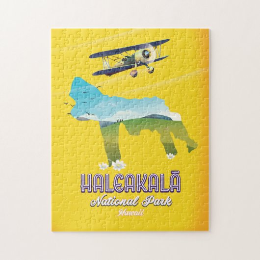 Puzzle Parc national de Haleakalā, Hawaii plan de voyage (Vertical)