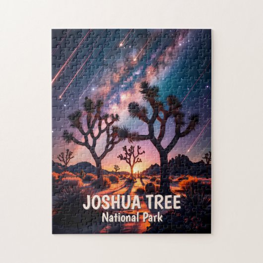 Puzzle Parc national de Joshua Tree Pluie de météores de (Vertical)
