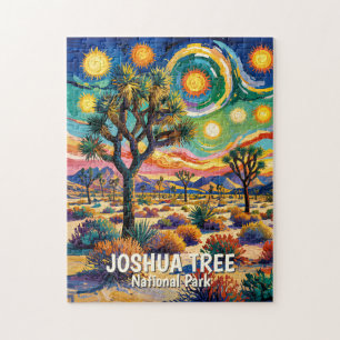 Puzzle Parc national de Joshua Tree Van Gogh Désert color