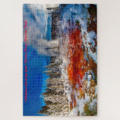 Puzzle Parc national de la Pierre Jaune.voeux de Noël (Vertical)