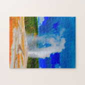 Puzzle Parc national de l'ancienne Foi Yellowstone. (Horizontal)