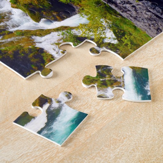 Puzzle Parc national de Plitvice. (Côté)