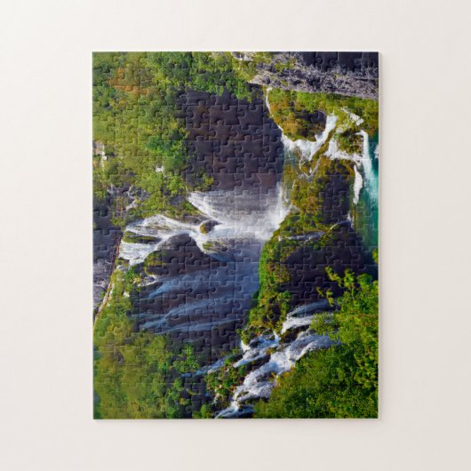 Puzzle Parc national de Plitvice. (Vertical)