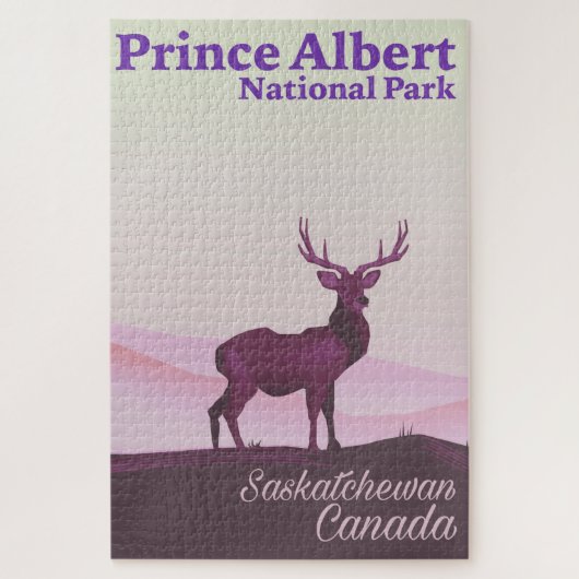 Puzzle Parc national de Prince Albert, Saskatchewan, Cana (Vertical)