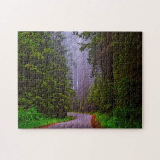Puzzle Parc national de Redwood de Jigsaw. (Horizontal)