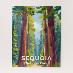 Puzzle Parc national de Sequoia Art californien