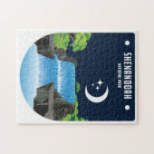 Puzzle Parc national de Shenandoah Nuit calme Virginie (Horizontal)