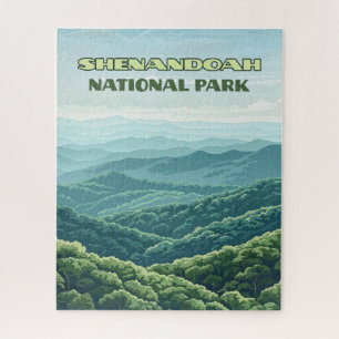 Puzzle Parc national de Shenandoah Virginia Blue Ridge Re