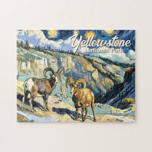 Puzzle Parc national de Yellowstone Bighorn Sheep Van Gog