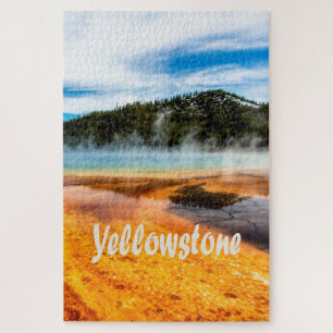 Puzzle Parc national de Yellowstone Montagnes Nature Anim