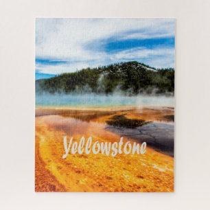Puzzle Parc national de Yellowstone Montagnes Nature Anim