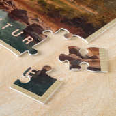 Puzzle Parc national de Yosemite Californie Vintage (Côté)