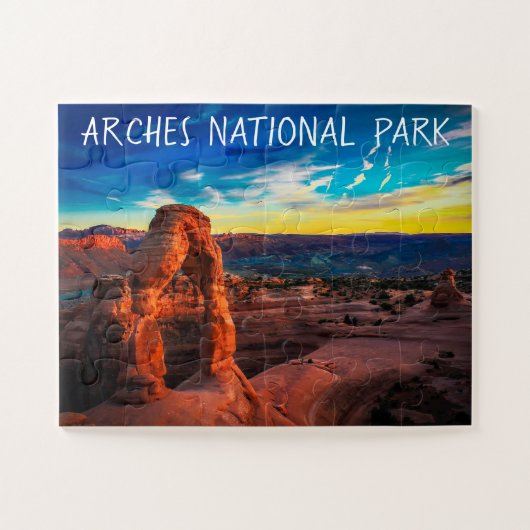 Puzzle Parc national des Arches Joli Paysage Beau (Horizontal)