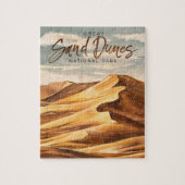 Puzzle Parc national des Dunes de sable Great Sand (Vertical)
