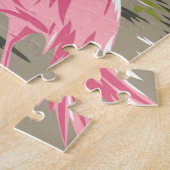 Puzzle  Parc national des Everglades Floride Flamant rose (Côté)