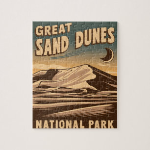 Puzzle Parc national des Great Sand Dunes Nuit magique