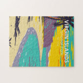 Puzzle Parc national des Îles Vierges Trunk Bay Beach (Horizontal)