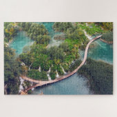 Puzzle Parc national des Lacs Plitvice, Croatie (Horizontal)