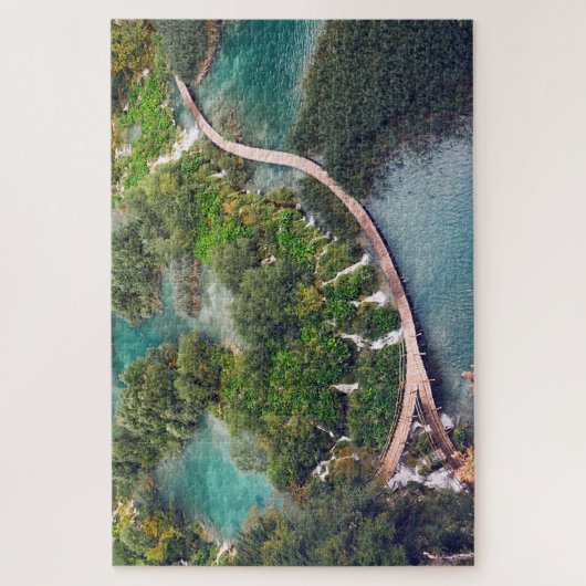 Puzzle Parc national des Lacs Plitvice, Croatie (Vertical)