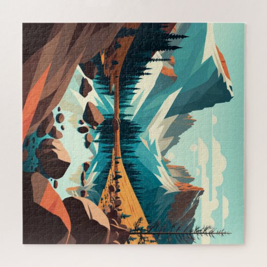 Puzzle Parc national des Rocheuses (Horizontal)