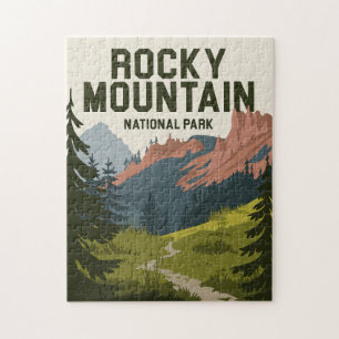 Puzzle Parc national des Rocheuses Colorado