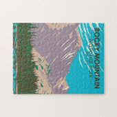 Puzzle Parc national des Rocheuses Colorado Lac Ours (Horizontal)