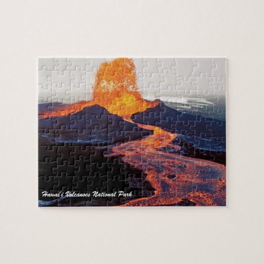 Puzzle Parc national des volcans d'Hawaii (Horizontal)