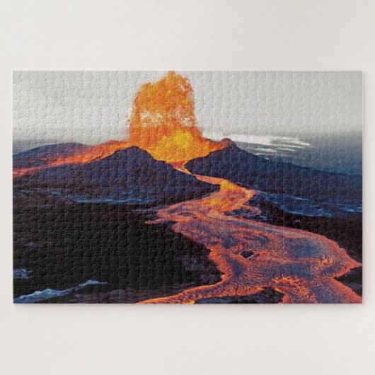 Puzzle Parc national des volcans d'Hawaii (Horizontal)