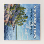 Puzzle Parc national des Voyageurs Rainy Lake Minnesota (Horizontal)