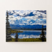 Puzzle Parc national du Denali Alaska Sky Clouds Mountain (Horizontal)