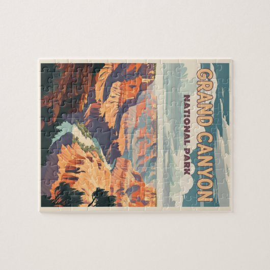 Puzzle Parc national du Grand Canyon - Une merveille natu (Horizontal)