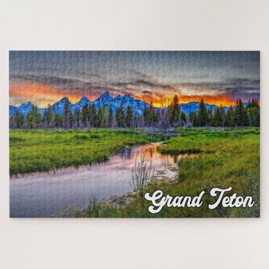 Puzzle Parc national du Grand Teton, Wyoming (Horizontal)