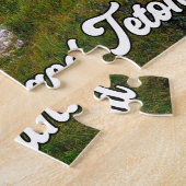 Puzzle Parc national du Grand Teton, Wyoming (Côté)