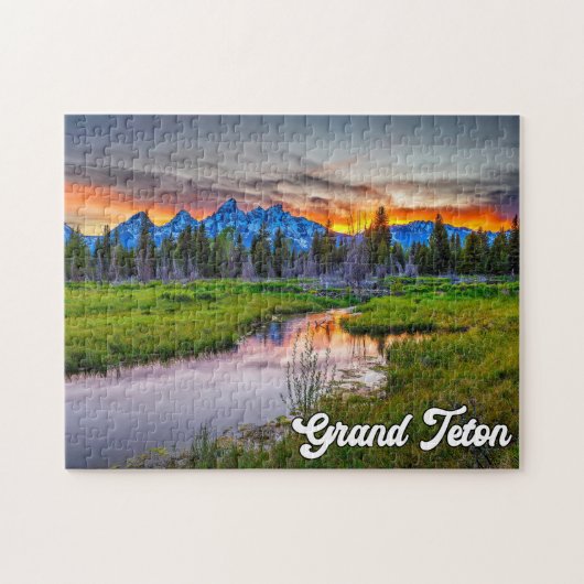 Puzzle Parc national du Grand Teton, Wyoming (Horizontal)