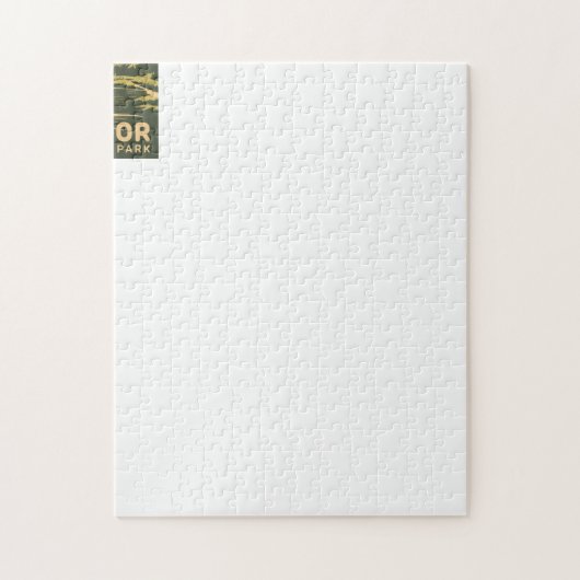 Puzzle Parc national Exmoor vintage (Vertical)