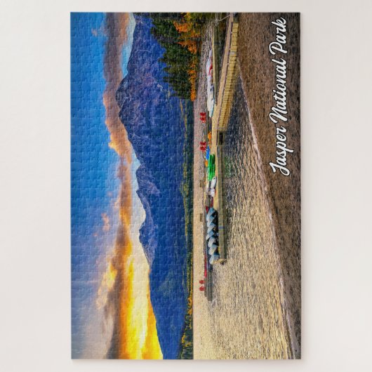 Puzzle Parc national Jasper, Alberta, Canada (Vertical)