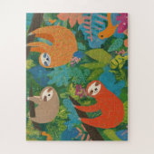 Puzzle Parcelles accrochées aux arbres (Vertical)