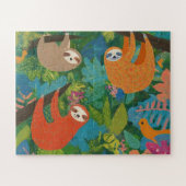 Puzzle Parcelles accrochées aux arbres (Horizontal)