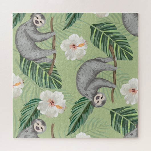 Puzzle Parcelles Dans La Jungle (Horizontal)