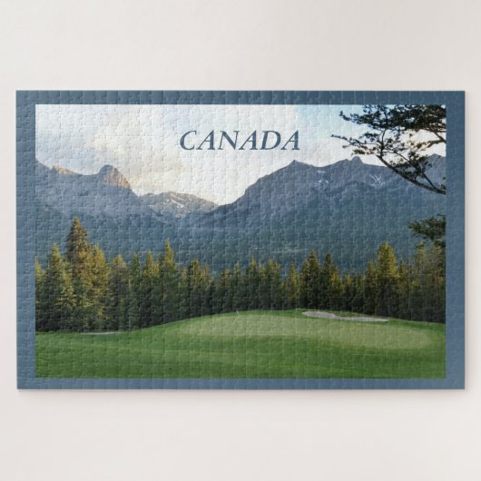 Puzzle Parcours de golf d'automne canadien (Horizontal)