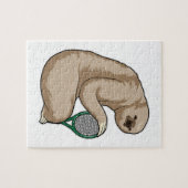 Puzzle Parcours de tennis avec raquette de tennis (Horizontal)