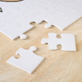 Puzzle Paresseux comme mariée avec voile (Côté)