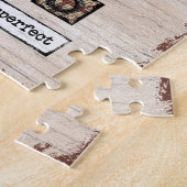 Puzzle parfaitement imparfait - Abstrait Brown (Côté)