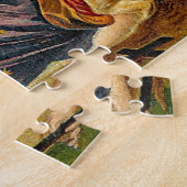 Puzzle Parfum - ange avec les ailes vertes (Côté)