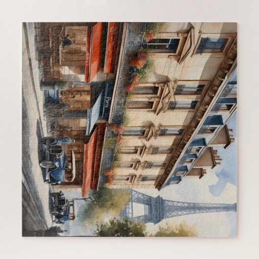 Puzzle Paris aquarelle (Horizontal)
