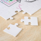 Puzzle Paris avec amour et Tour Eiffel (Côté)