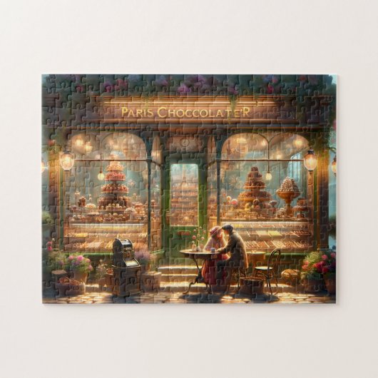 Puzzle Paris Chocolatier Lovers Sweet Rendezvous  (Horizontal)